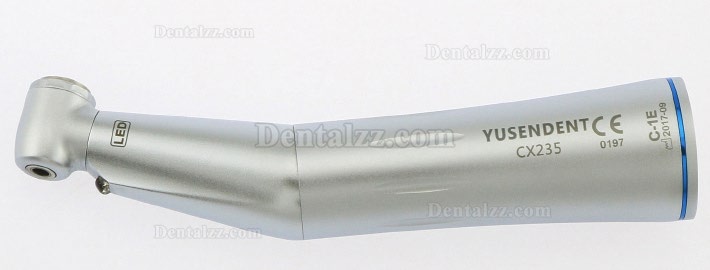 YUSENDENT CX235-1E歯科コントラアングル 内部注水/自己発電LED付き